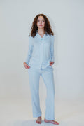 Sky Blue TENCEL Modal Pajama Long Sleeve