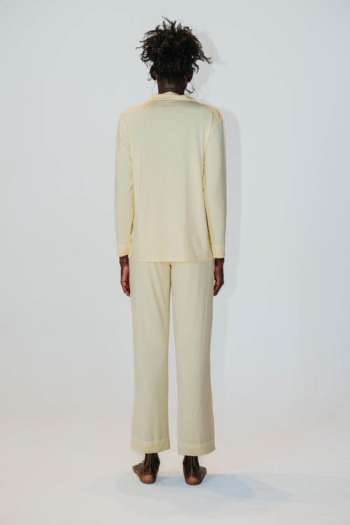 Butter Yellow TENCEL Modal Pajama Long Sleeve