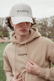 LOGO COLLECTION: BASEBALL CAP FEATHER WHITE